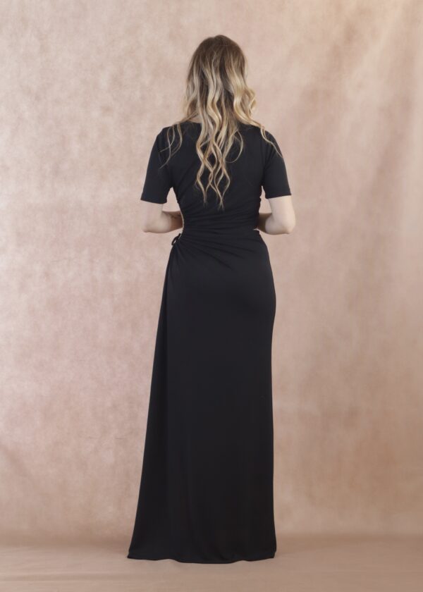 VESTIDO COM RECORTES PRETO - Image 4