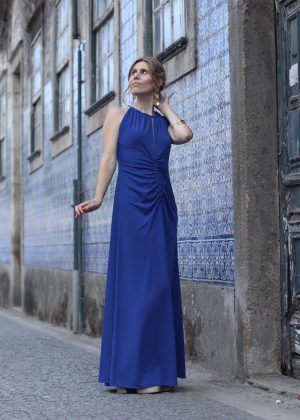 VESTIDO MAXI HALTER