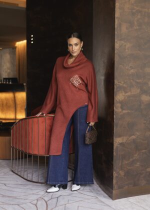 TÚNICA MALHA ASSIMÉTRICA