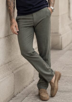 CALÇA HOMEM SLIM VERDE