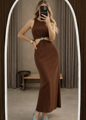 VESTIDO SUPER MIDI LANÇA PERFUME