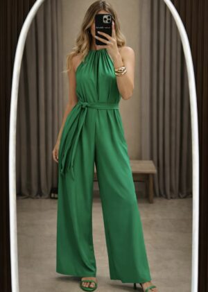 MACACÃO LONGO FRENTE ÚNICA COM FAIXA