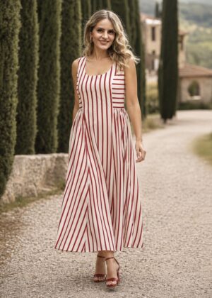 VESTIDO RISCAS