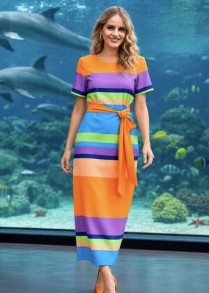 VESTIDO COMPRIDO STRIPES
