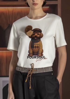 T SHIRT CAES FOURSOUL