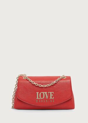 MALA VERMELHA LOVE MOSCHINO