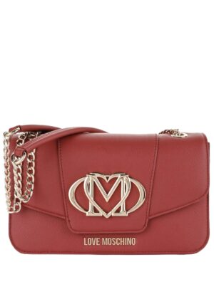 MALA VERMELHO LOVE MOSCHINO